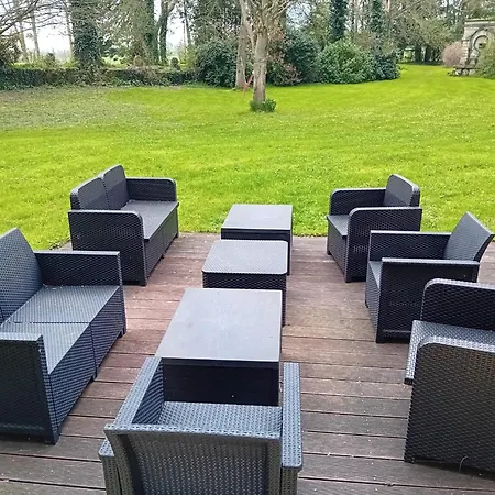 Magnifique Chateau Renove Proche Bourg Grand Parc Belle Terrasse Billard, Ping Pong, Proche Bayeux Et Plages Du Debarquement בית נופש Tilly-sur-Seulles